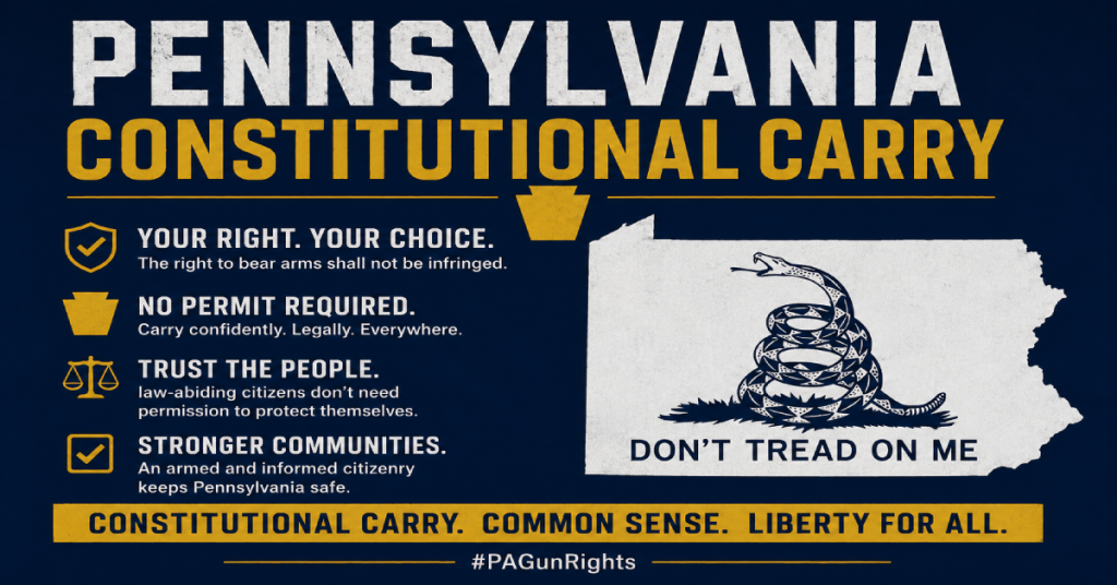 Harrisburg Heat: Pennsylvania Senate Advances Constitutional Carry And Preemption Strength