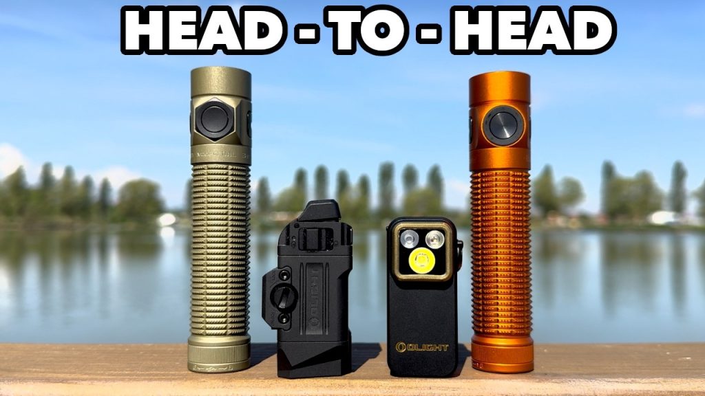 The Only 4 Flashlights You Should Consider Today! New OLIGHT Lights Test!