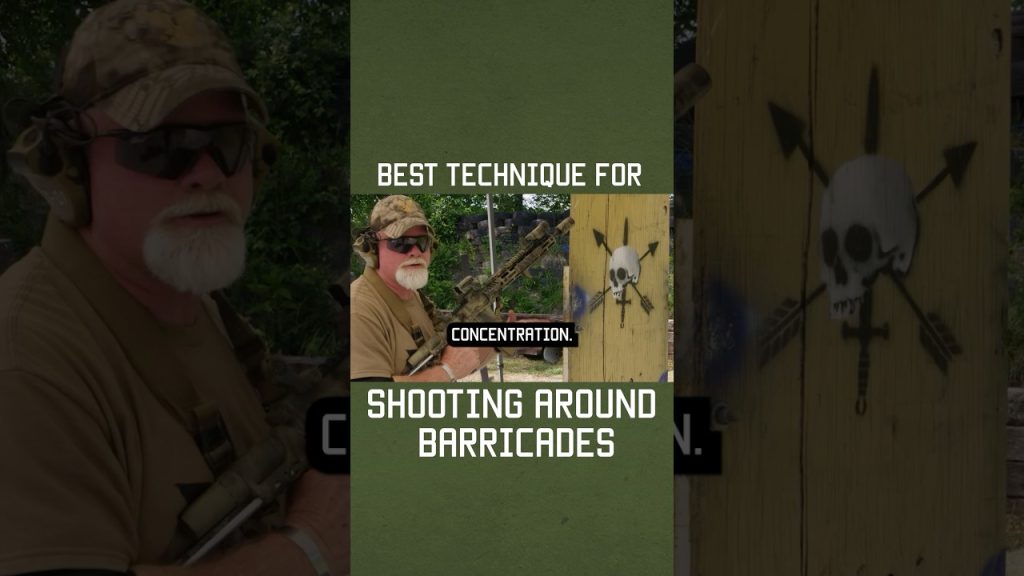 Best Technique for Shooting Around Barricades #shorts #tips #training