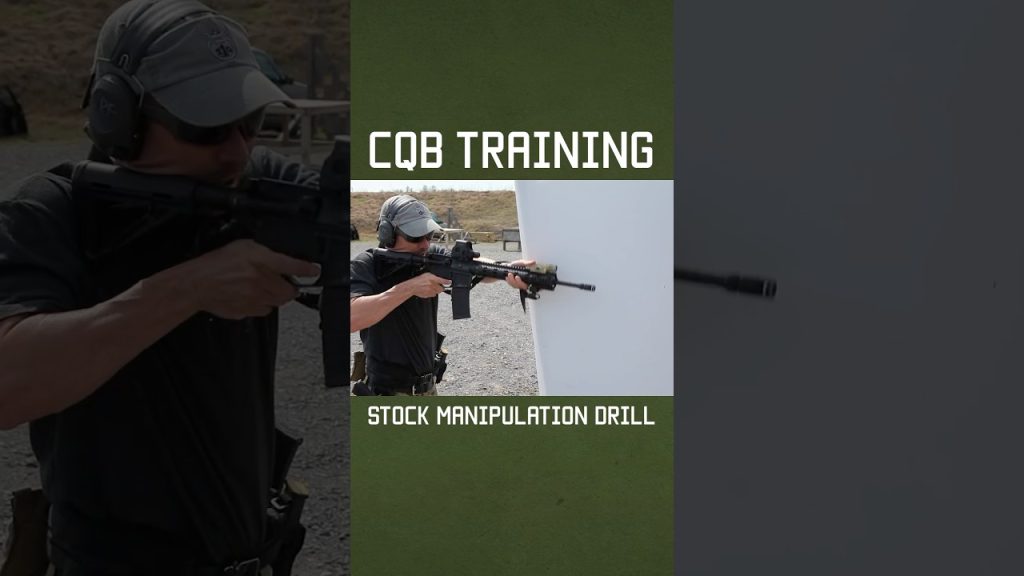 CQB Training: Stock Manipulation Drill #shorts #specialforces