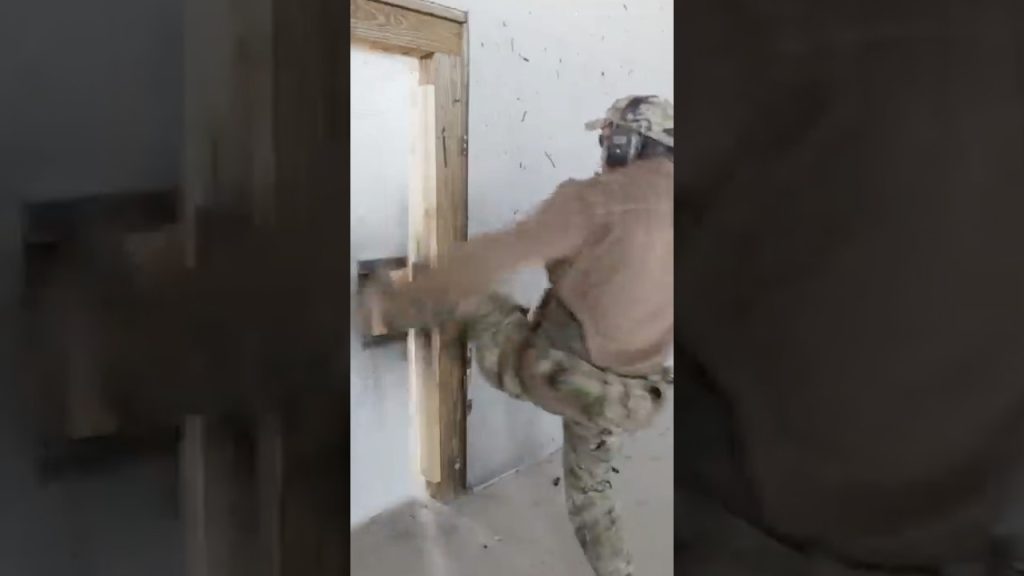 How To Kick In A Door #tips #throwback #shorts #military
