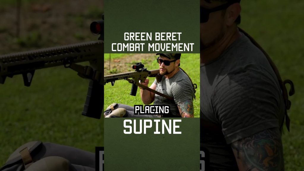 Green Beret Combat Movement: Supine #shorts #specialforces #tips