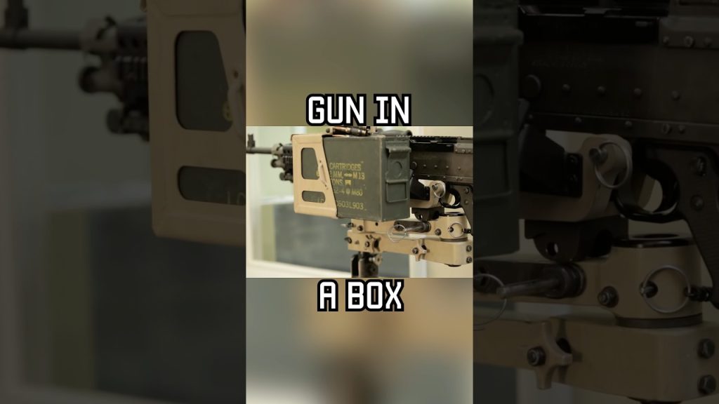 SPECIAL FORCES HIDDEN MOUNTED MACHINE GUN #shortsvideo #reel #shorts #military #youtubeshorts