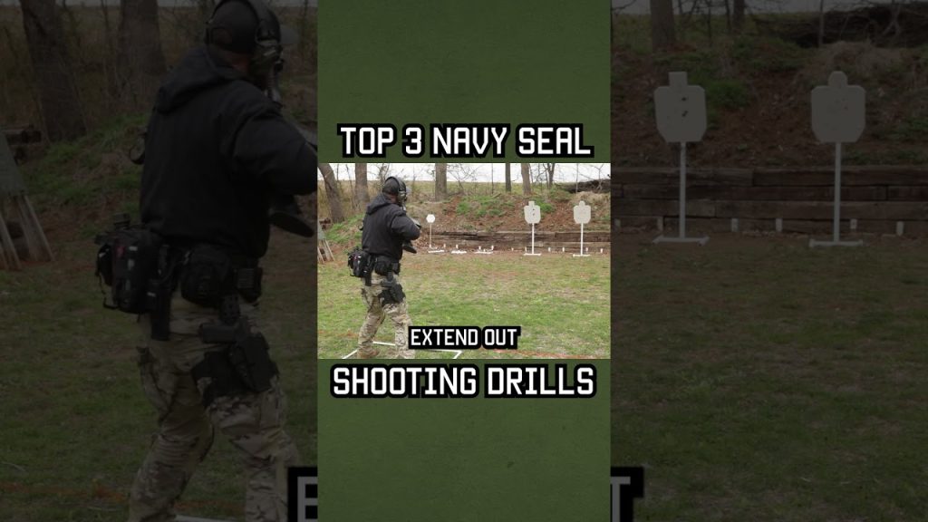 Top 3 Navy Seal Shooting Drills Part 1 #shorts #navyseals #military #training #viral