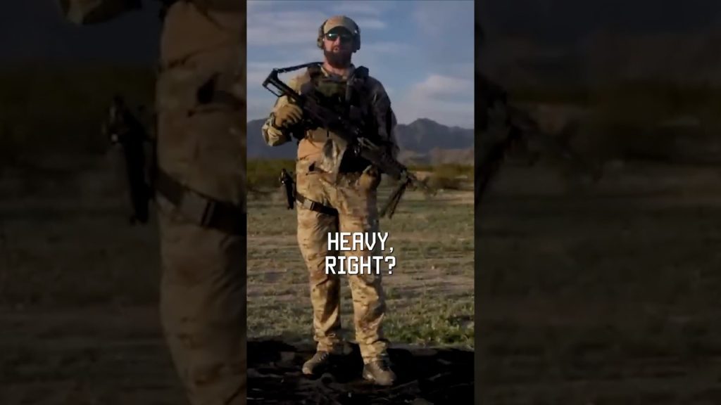 How to shoot an LMG for dummies #shorts #military #youtubeshorts #army #tips