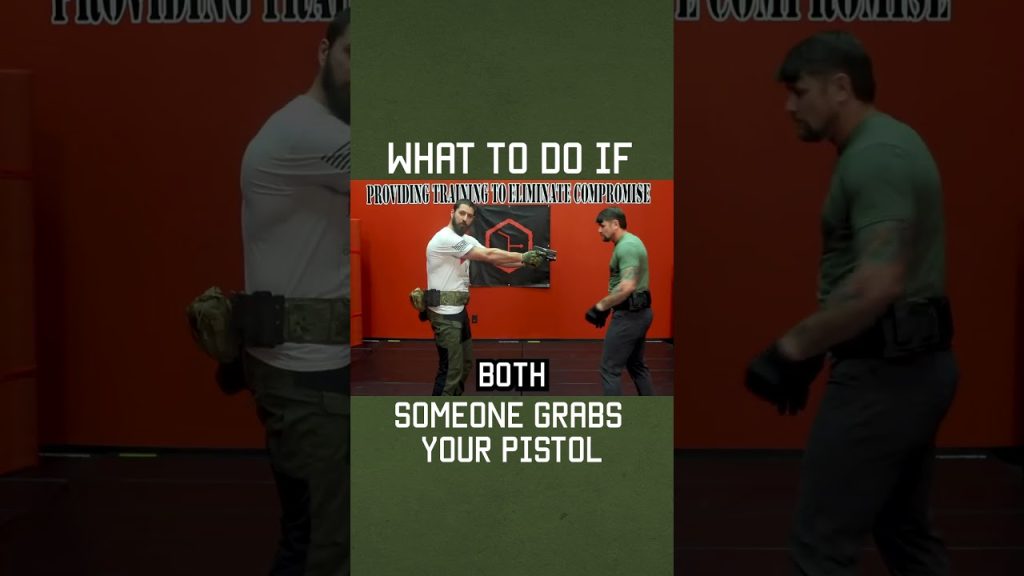 What to do if someone grabs your pistol #shorts #selfdefense #tips #military
