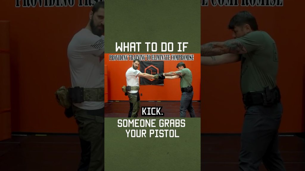 What To Do If Someone Grabs Your Pistol #selfdefense #tips #shorts #military #lawenforcement