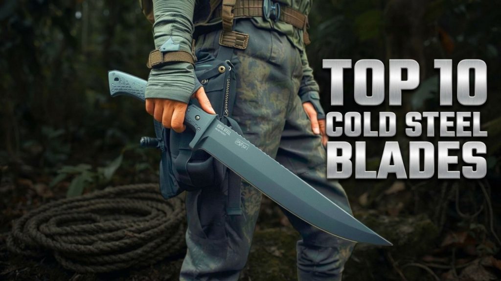 10 Cold Steel’s MOST LETHAL Weapons On AMZON!