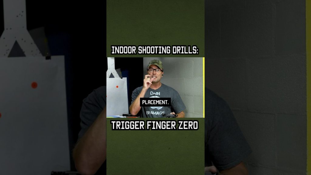 Indoor Shooting Drill: Trigger Finger Zero #shorts #training #military #youtubeshorts