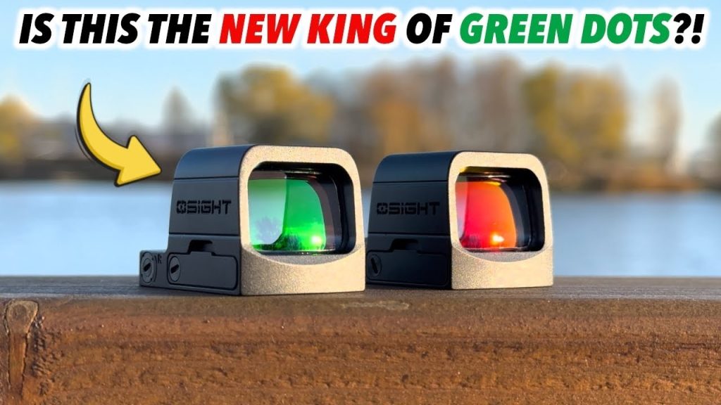The NEW GREEN-DOT Sight Every Shooter is Talking About | OSIGHT K REVIEW