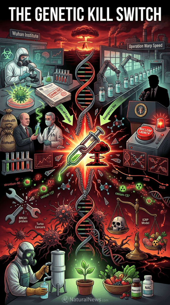 Trump and Fauci: The Nefarious Tag Team Executing the Genetic Kill Switch on Humanity
