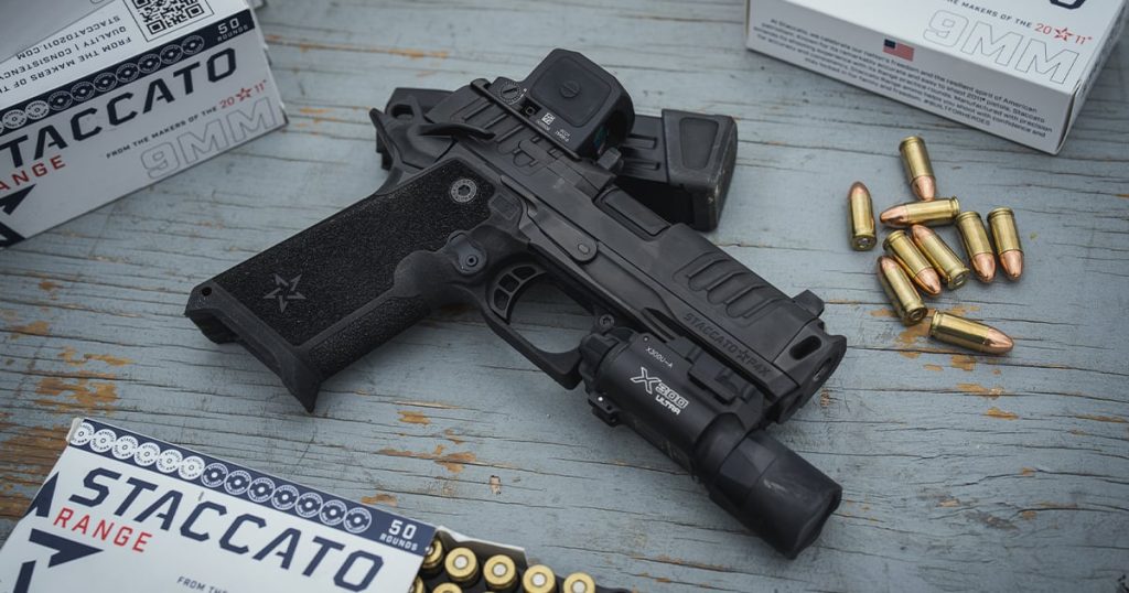 Staccato Unveils the HD P4X: Steel Frame, Full-Size Grip, and a Compensated Barrel Built for Duty