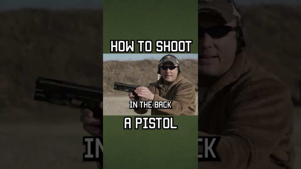 How to shoot a pistol for dummies #shorts #reload #training #tips #military