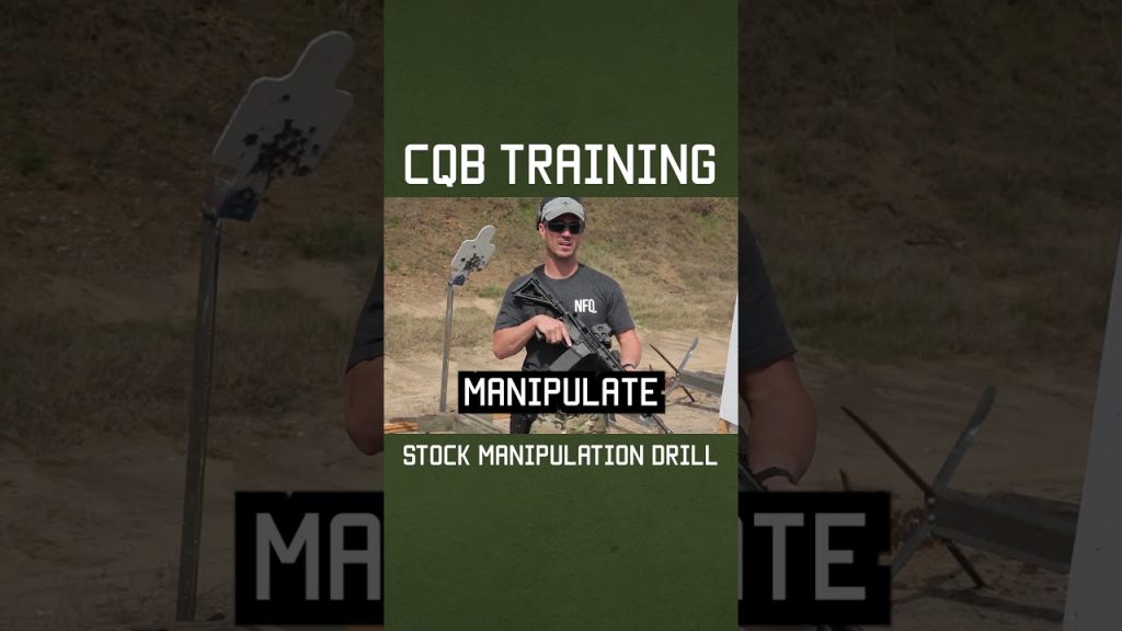 Stock Manipulation Drill #cqb #military # #militaryeverything #airsoft  #tips
