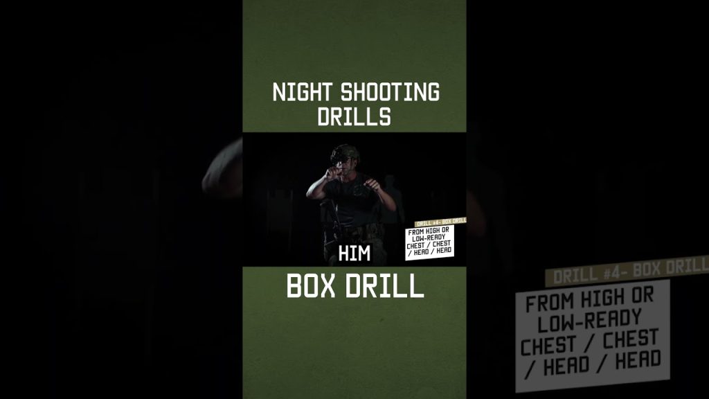 How To Do The BOX DRILL AT NIGHT # #militaryeverything #shorts #nightvision #specialforces