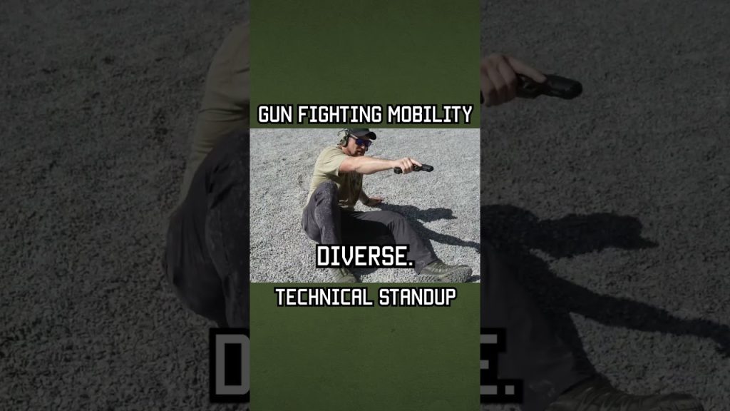 GUN FIGHTING MOBILITY: Technical Standup # #militaryeverything  #tips