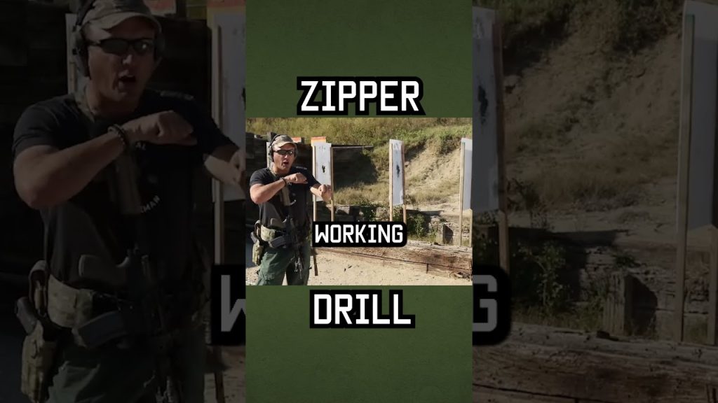 Special Forces Zipper Drill #shorts  #militaryeverything  #airsoft #training