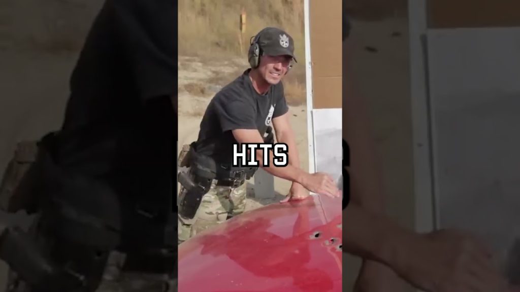 Here’s how bullets bounce off cars #car #military #shorts #science