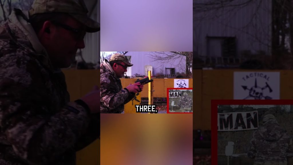 Green Beret Teaches Switching Hands Shooting Drill  #greenberet #specialforces #shorts