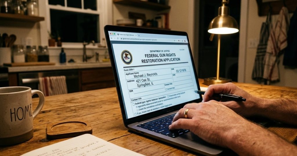 SAF Sued Over Lifetime Gun Bans for Non-Violent Felons. The Justice Department Just Built the Application Portal. SAF Sued Over Lifetime Gun Bans for Non-Violent Felons. The Justice Department Just Built the Application Portal.