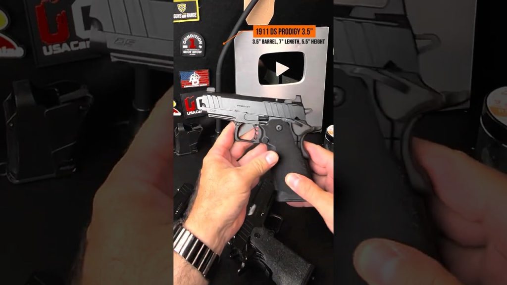 Springfield’s New 3.5-Inch Prodigy Hybrid Keeps the Short Slide and Gives You the Whole Grip Back Springfield’s New 3.5-Inch Prodigy Hybrid Keeps the Short Slide and Gives You the Whole Grip Back