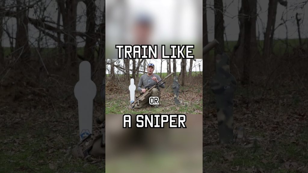 Train Like A Sniper #shorts #sniper #military #tips
