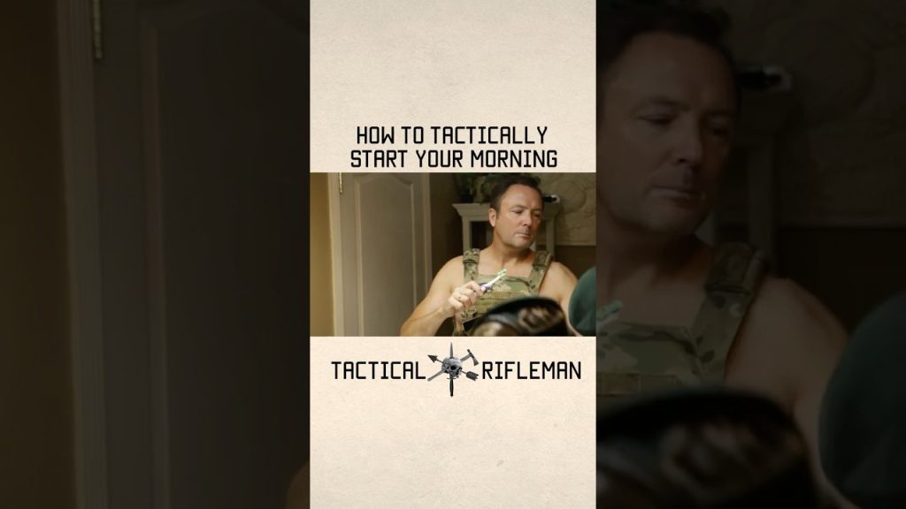 How To Tactically Start Your Morning #funny #military #shorts