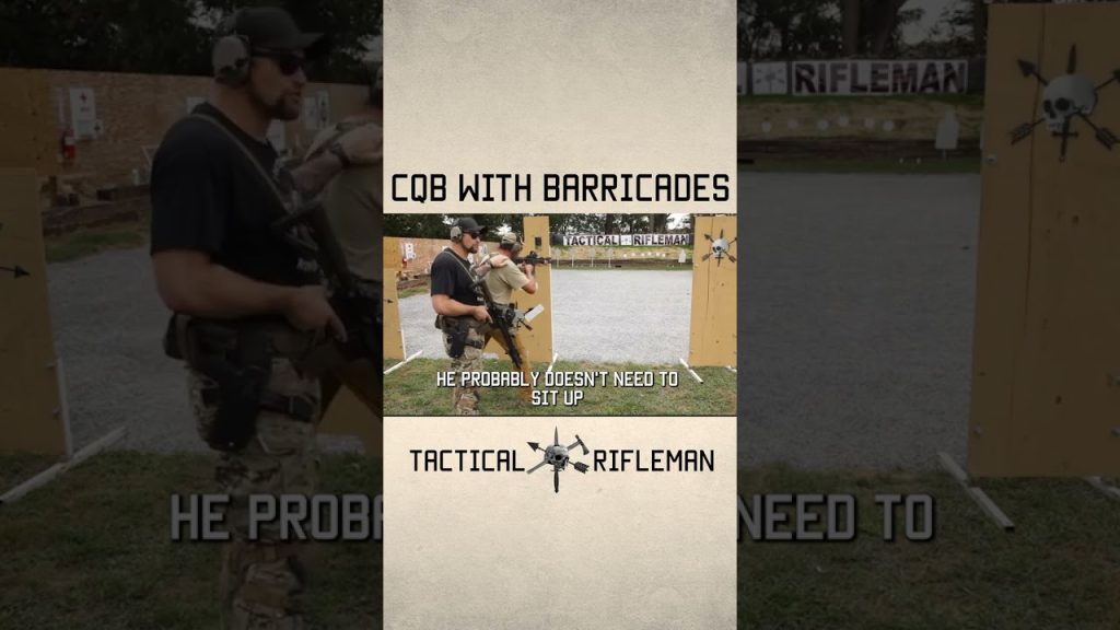 CQB Training with Barricades #shorts #training #military #tips