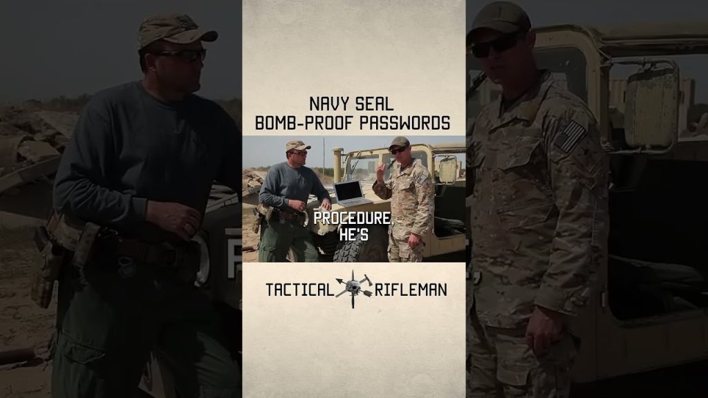 How the Navy Seals create bomb proof passwords  #navyseal #military #cybersecurity #training #reel