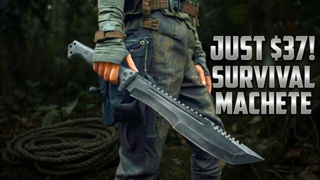 The Ultimate Survival Machete Is Just  – It Shouldn’t Be This Good!