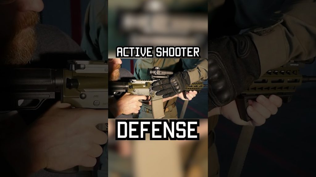 ACTIVE SHOOTER DEFENSE TECHNIQUE #selfdefense #tips #survival #military #shorts