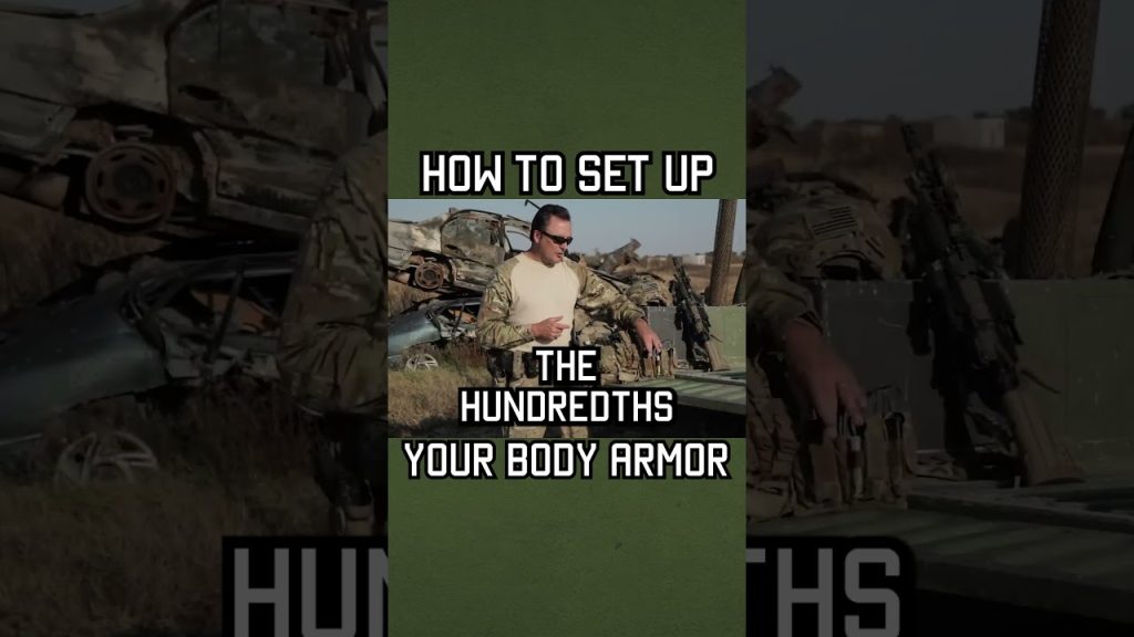 Here’s HOW TO SET UP YOUR BODY ARMOR  #military #militaryeverything #army #tips #training