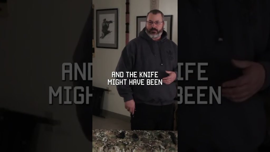 How to CARRY YOUR KNIFE for SELF DEFENSE #selfdefense #knife #tacticalrifleman  #shorts