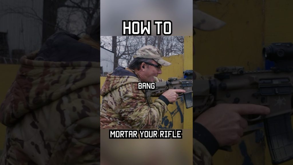 How To “Mortar” Your Rifle #military #militaryeverything #army #marines #navy