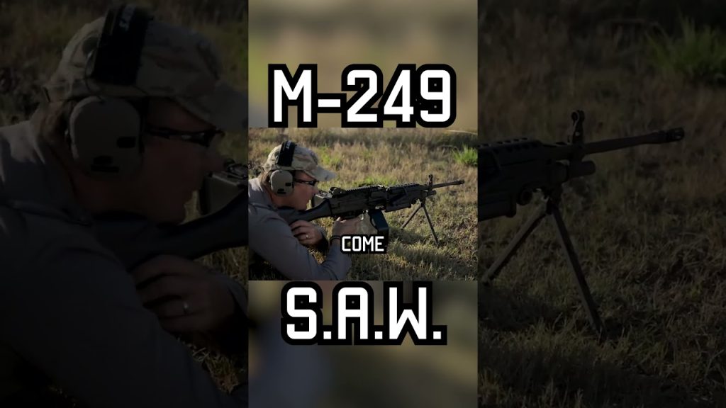 M-249 S.A.W. #military #militaryeverything #tips #army #airsoftcqb