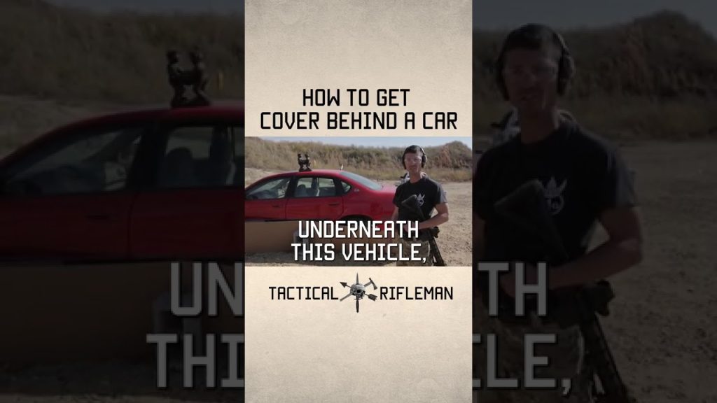 How to get cover behind a car  #reel #tacticalrifleman #military #car