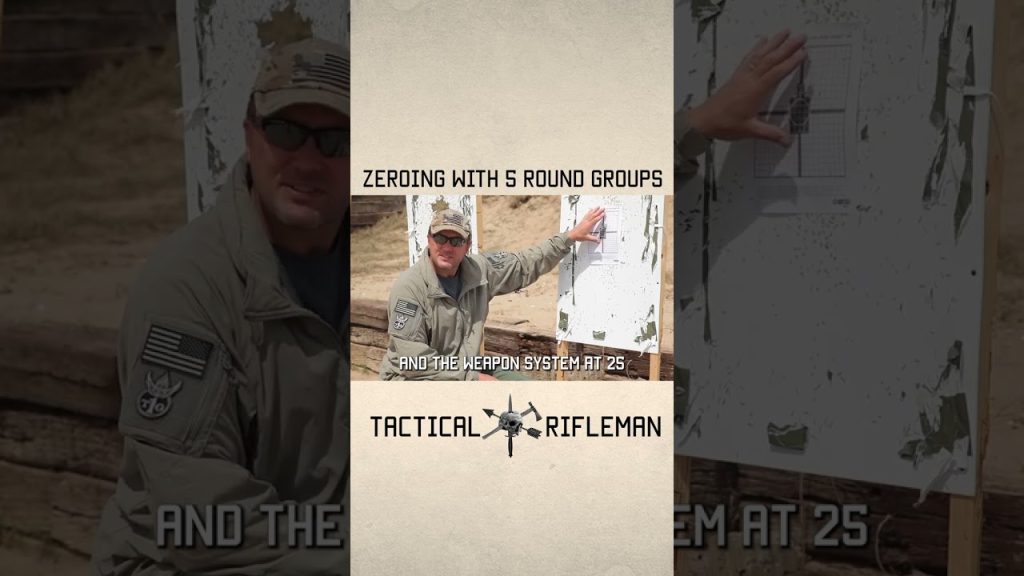 Zeroing with 5 Round Groups #tacticalrifleman #reel  #militaryeverything  #military  #army