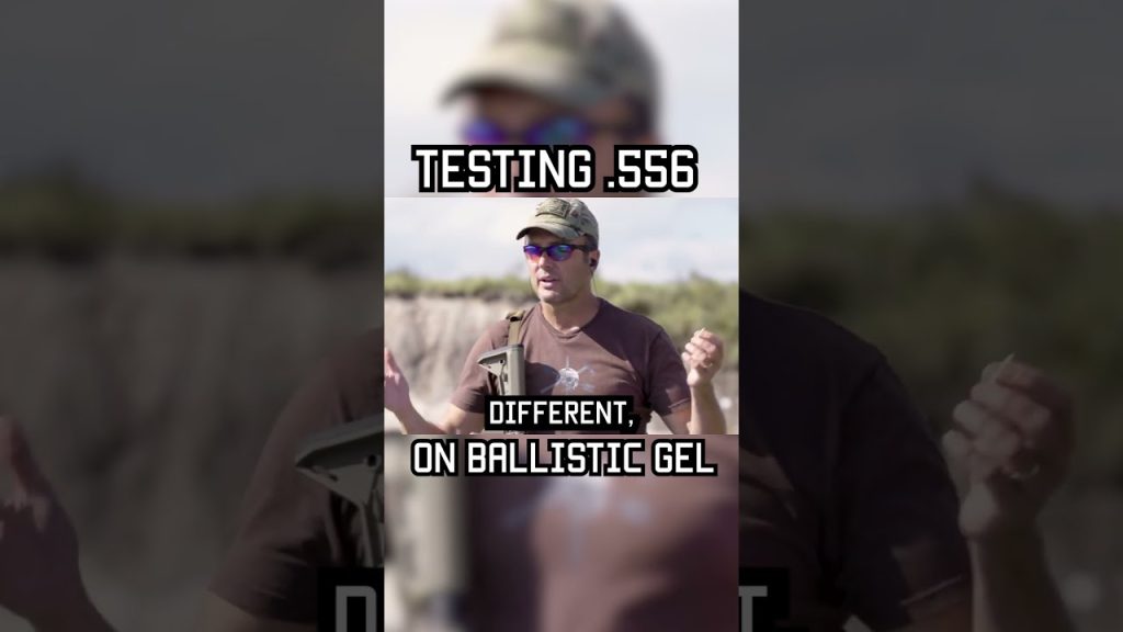 TESTING 556 ON BALLISTIC GEL #shorts # #militaryeverything #military #training