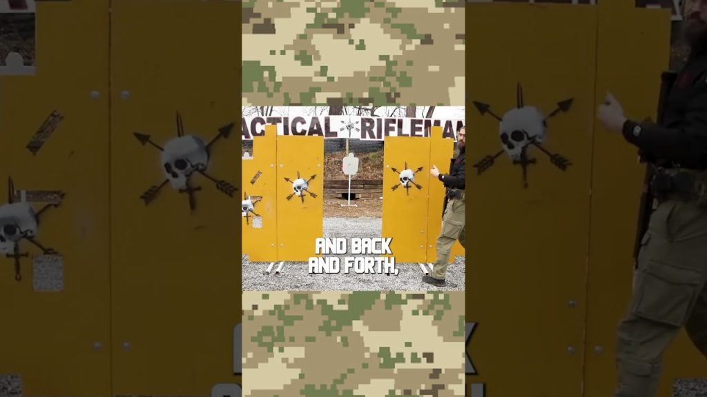 HOW TO SWEEP A DOORWAY #tactics #training #military #shorts