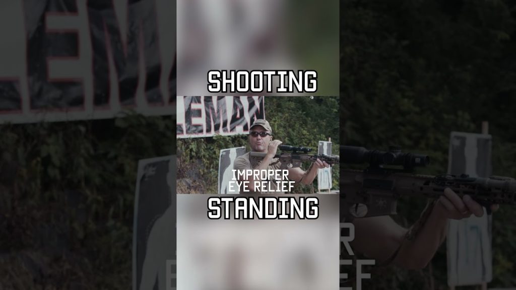 How to shoot a rifle while standing correctly #military #militaryeverything #tips