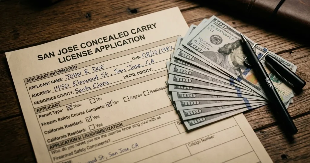 The Six-Day Clock Ran Out: Justice Department Sues San Jose and Its Police Department Over Nearly ,600 Carry Permit Fee It Calls the Highest in the Nation The Six-Day Clock Ran Out: Justice Department Sues San Jose and Its Police Department Over Nearly ,600 Carry Permit Fee It Calls the Highest in the Nation
