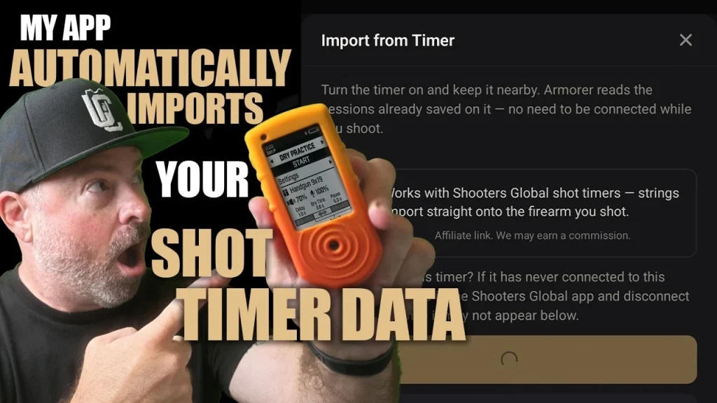 My App Automatically Imports Your Shot Timer Data